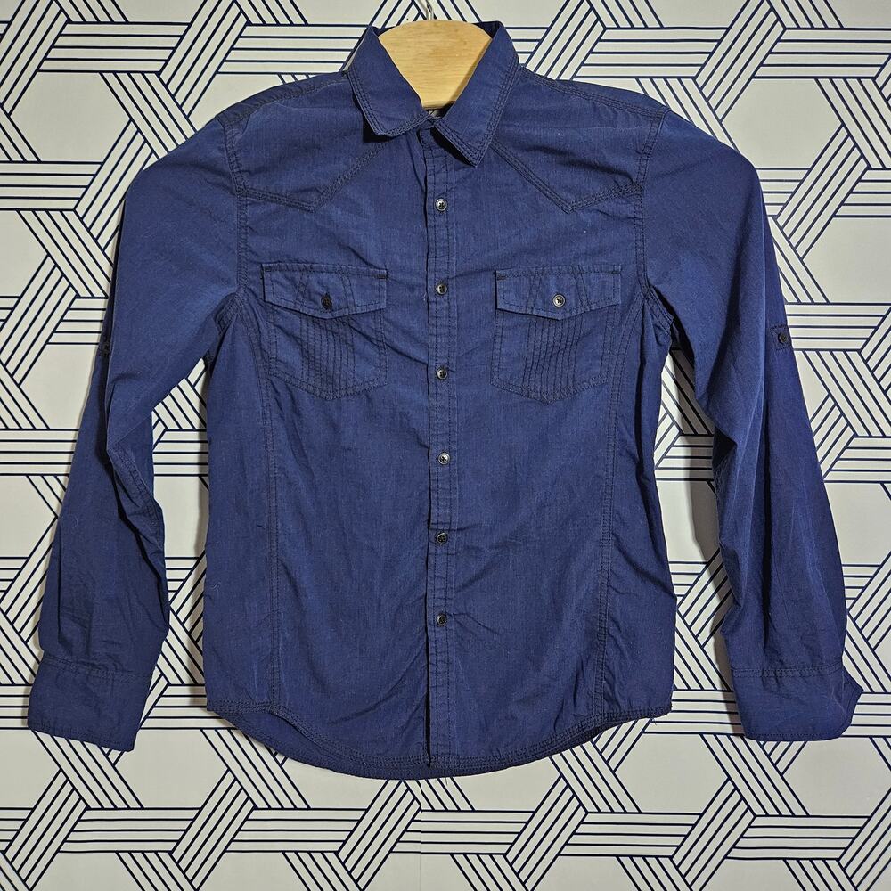 Men's Decree Button Front Shirt Size Small